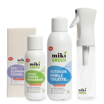 Outdoor-Reinigungsset | Chemiefreie Campingtoilette | greenSINN